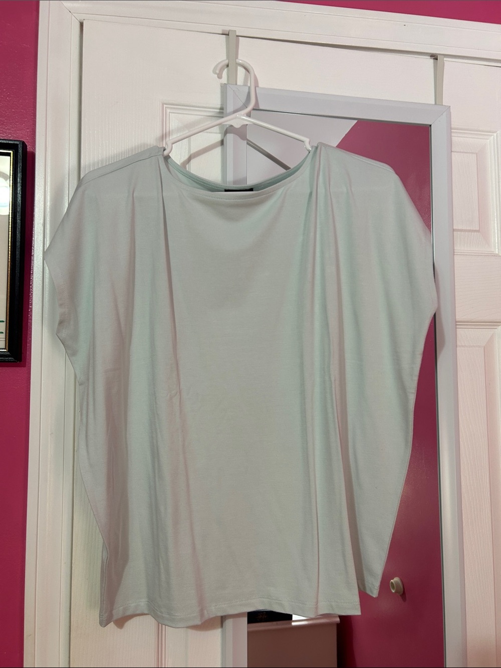 Ann Taylor Mint Green Dolman Sleeve Short Sleeve Top